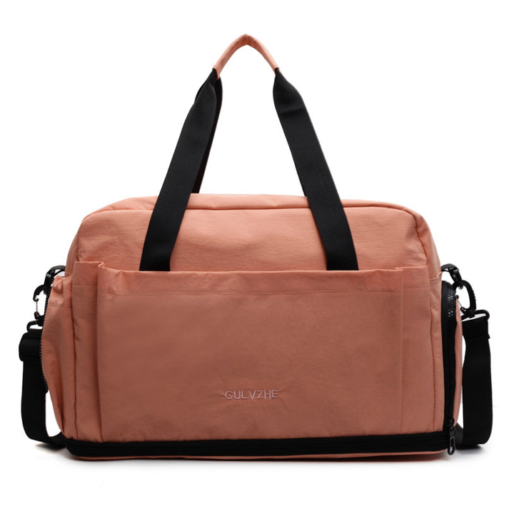 Practical Travel Bag With Versatile Compartment Configuration Bowlift