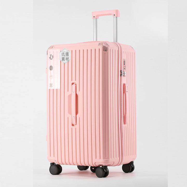 Unisex Functional Expandable Carry-On Luggage Bowlift
