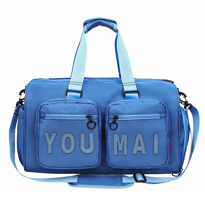 Sleek Multi-Functional Sports Duffel Bag