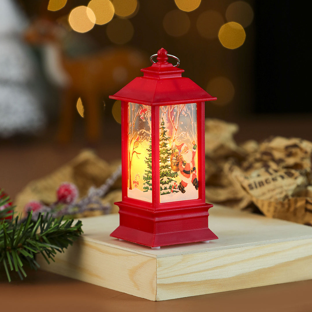 LED Illuminated Christmas Lantern Bowlift