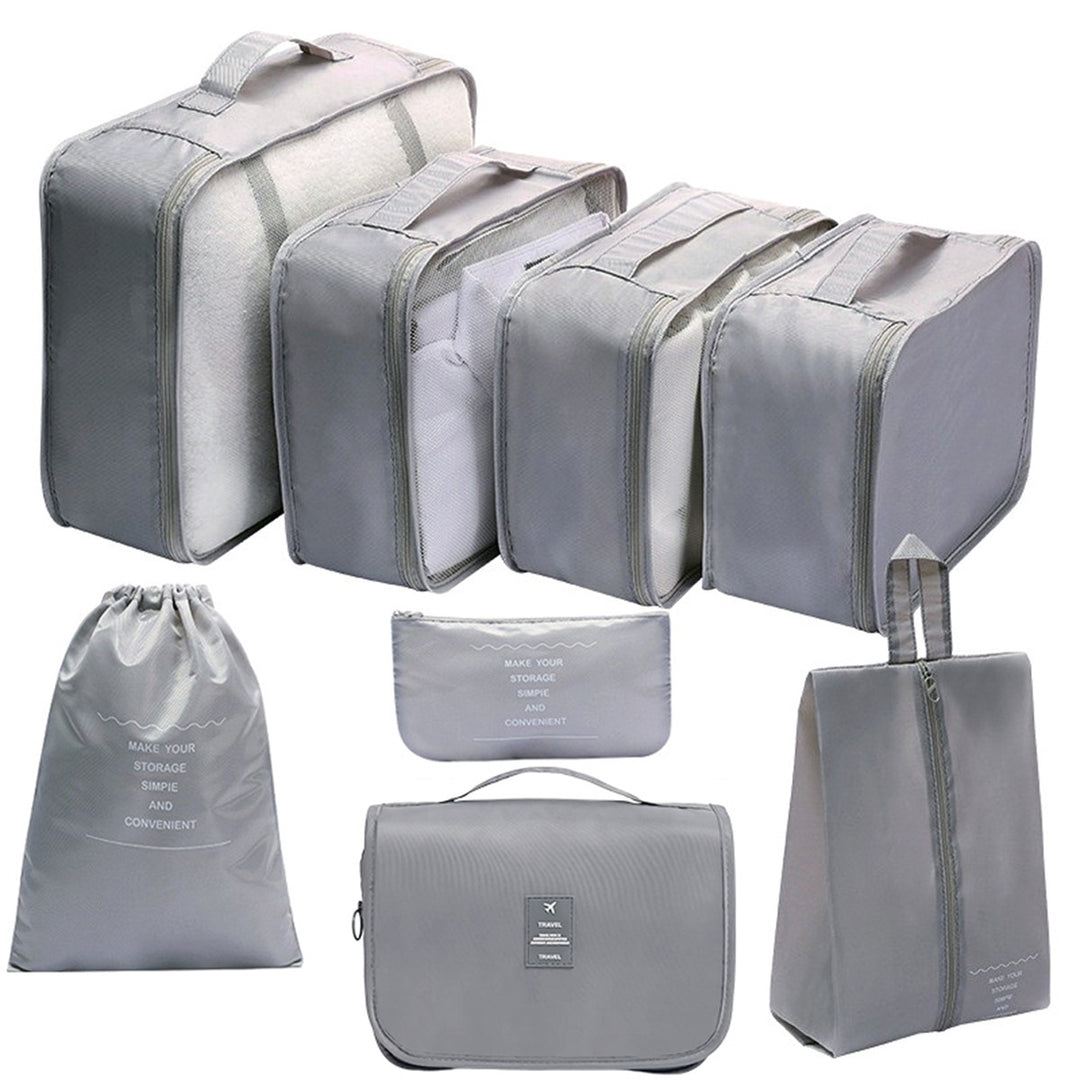Multi-Compartment Travel Organizer Set Bowlift
