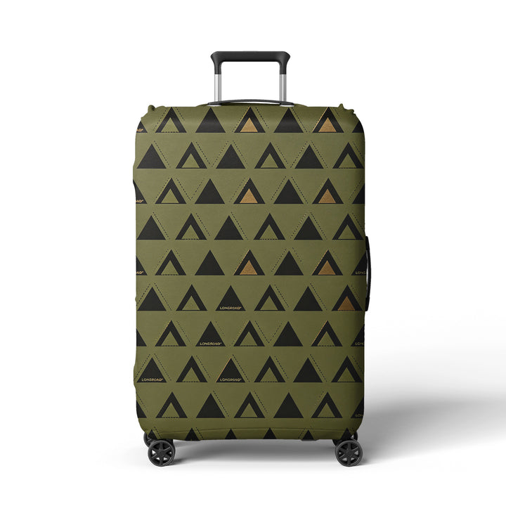 Ladies suitcase cover with modern polka dot pattern Bowlift