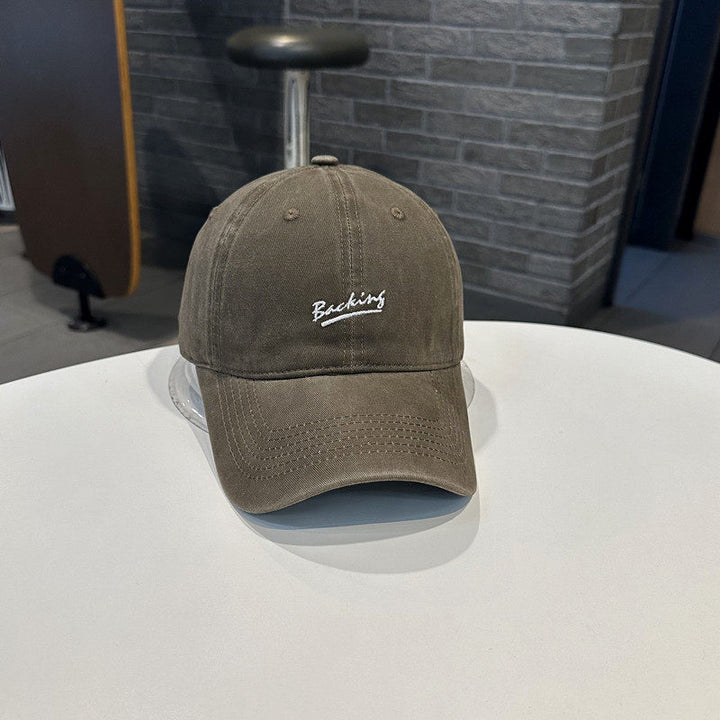 Men's Classic Cotton Adjustable Baseball Cap Bowlift 1784270309