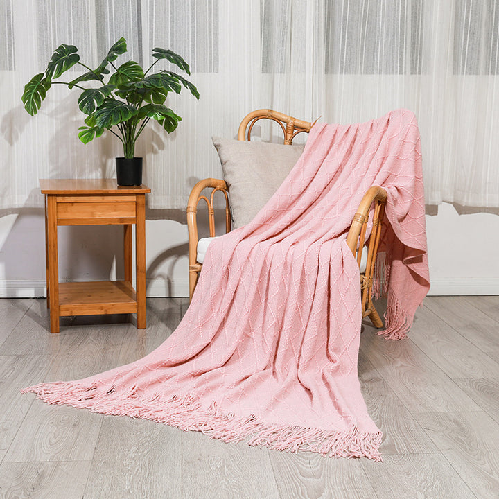 Cozy Knitted Blanket