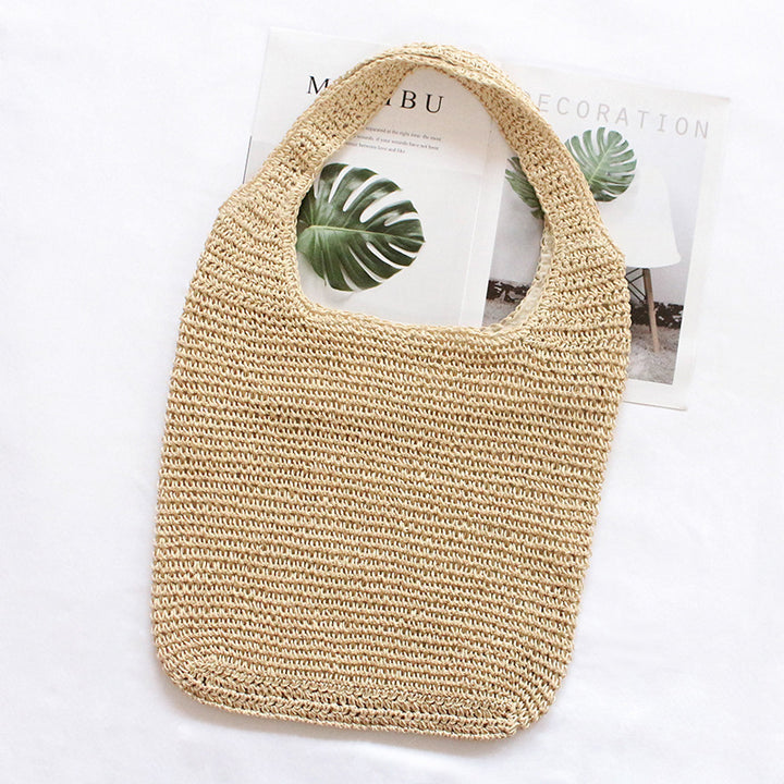 Handmade straw bag Bowlift