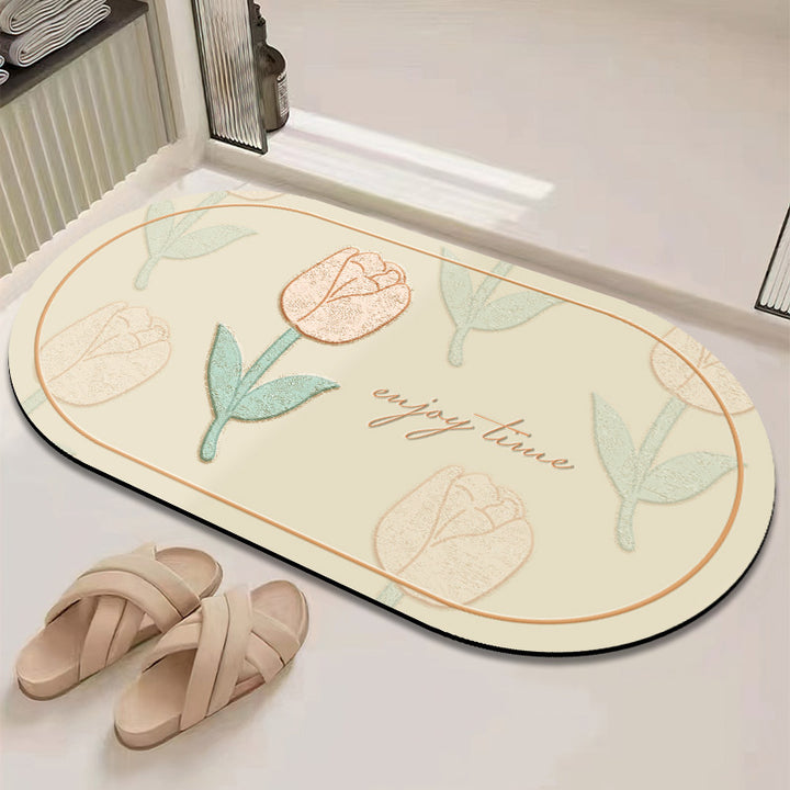 Home Decor Bath Mat Bowlift