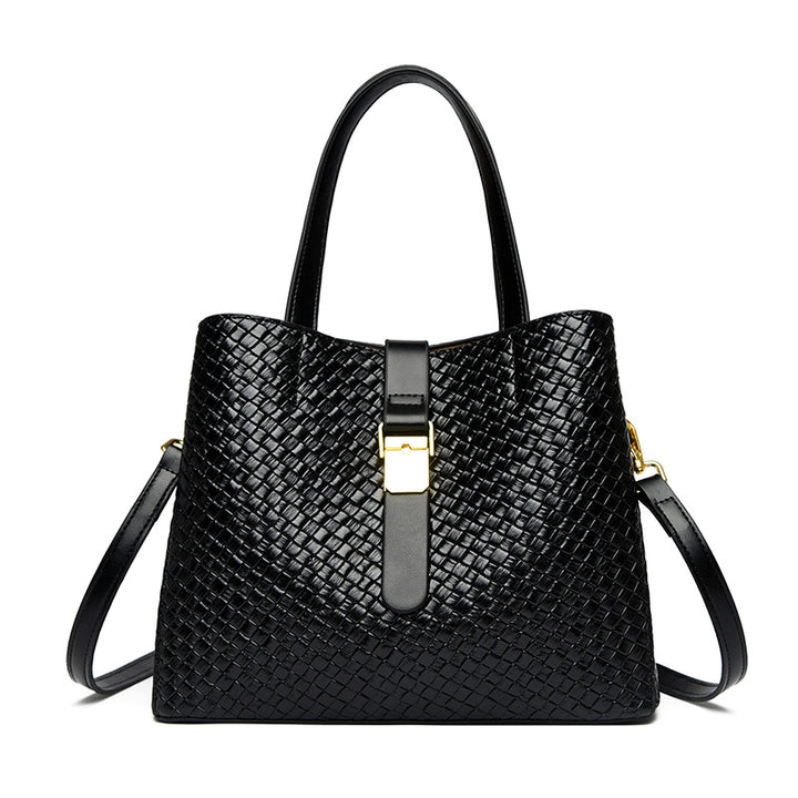 Textured Structured Handbag Bowlift
