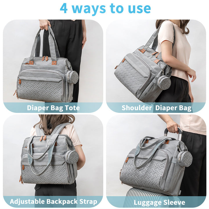 Multifunctional Diaper Backpack Set Bowlift