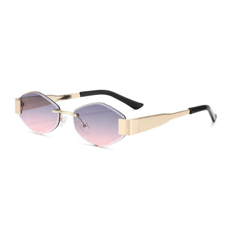 Women's fashionable sunglasses with elegant octagonal frame and UV protection Bowlift