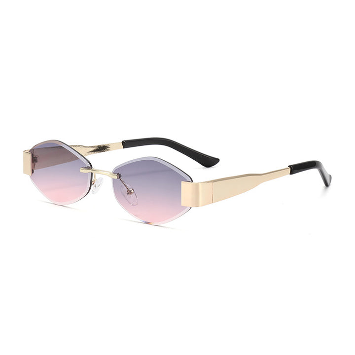 Women's fashionable sunglasses with elegant octagonal frame and UV protection Bowlift