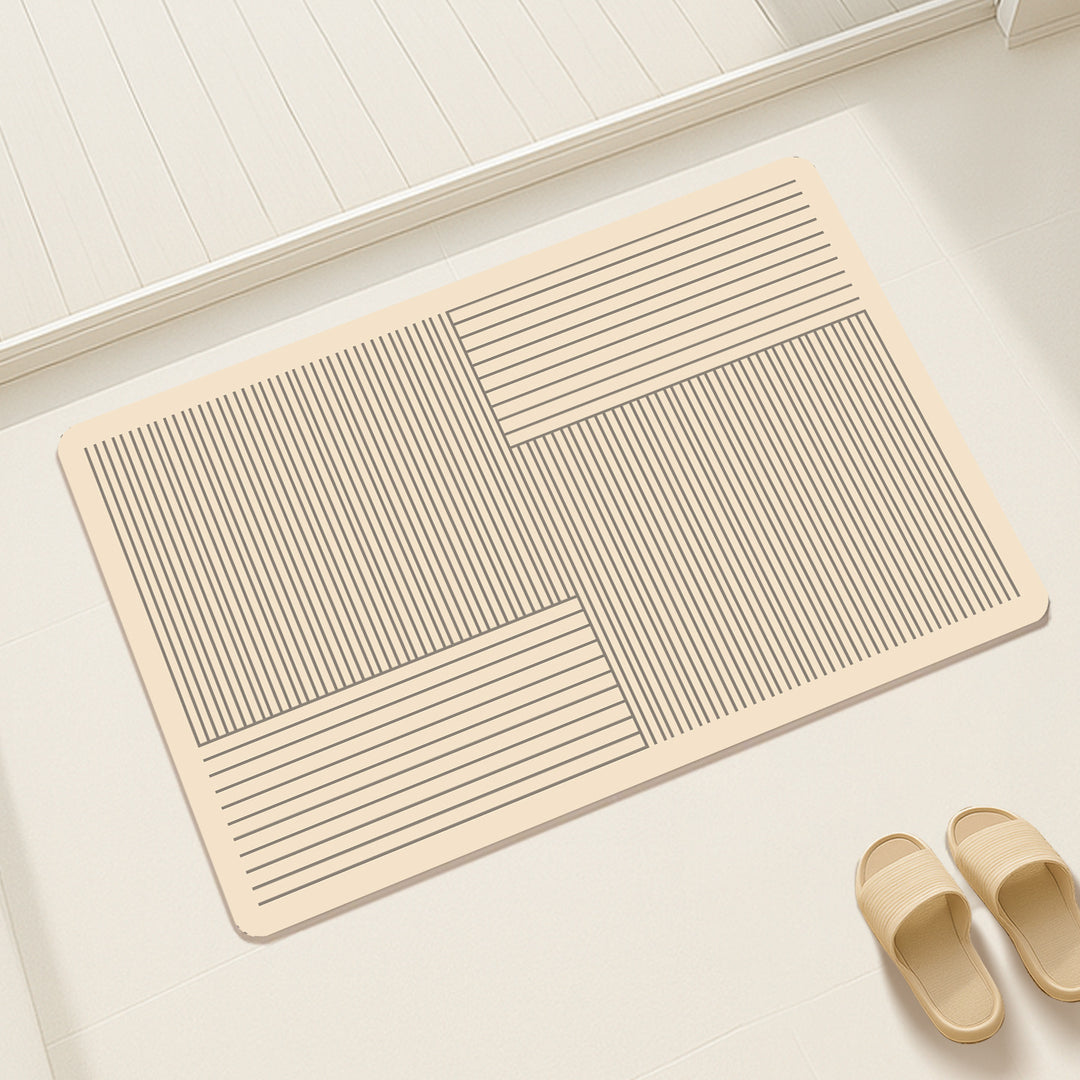 Geometric Pattern Kitchen Mat