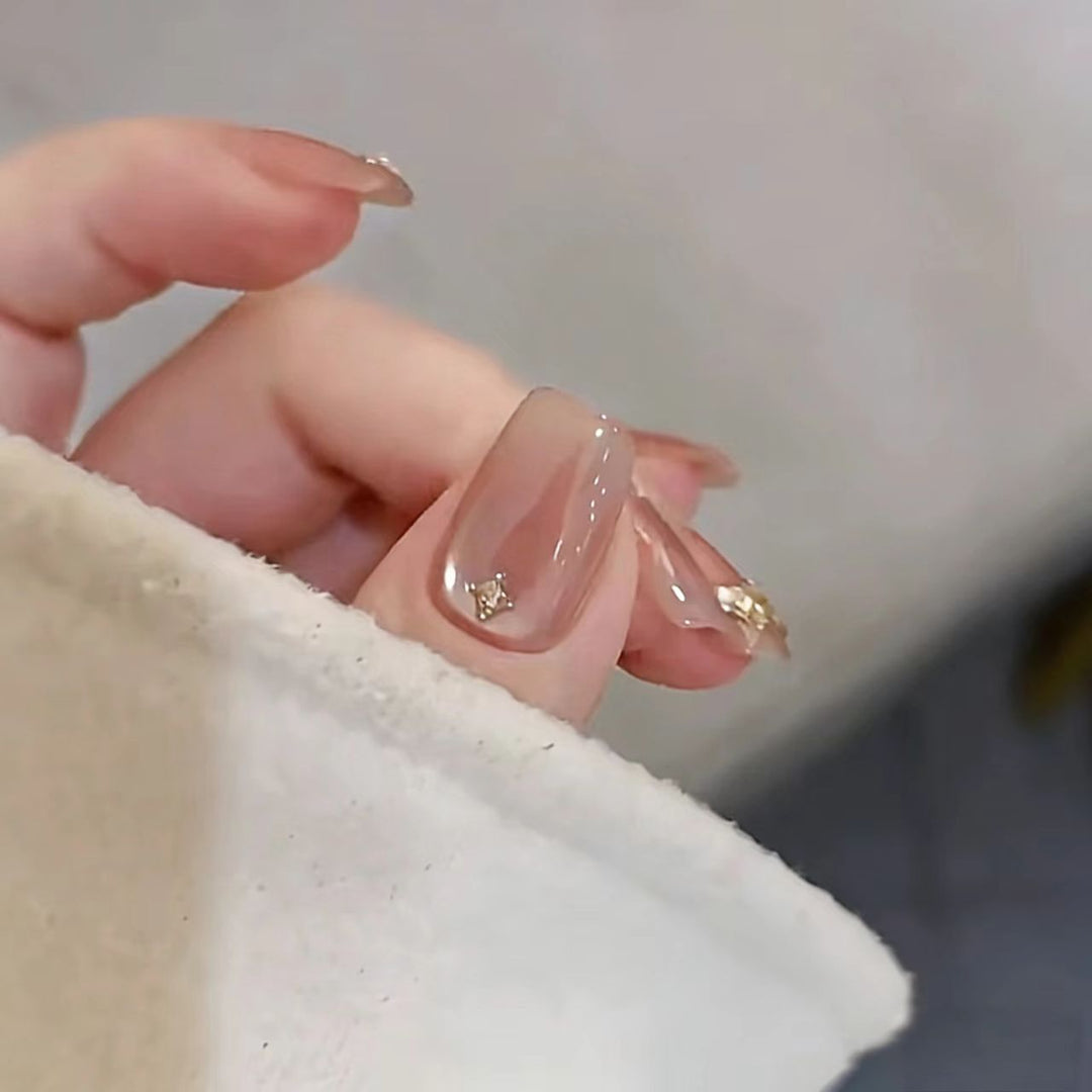 Elegant Decorative Nail Extensions