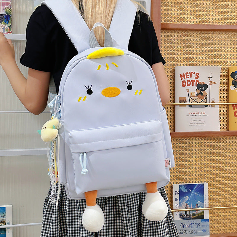 Adorable Character Design Backpack Bowlift