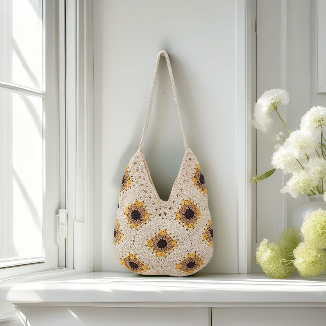 Crocheted Shoulder Bag Bowlift