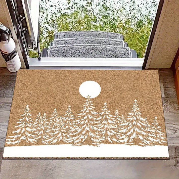 Festive Holiday Welcome Mat Bowlift