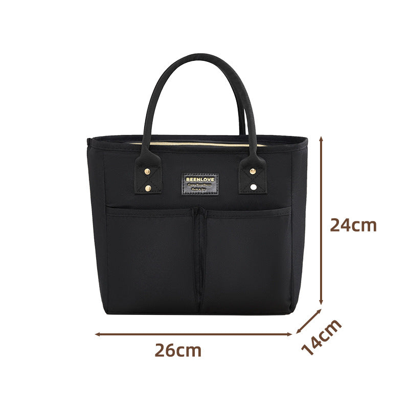 Multi-Pocket Insulated Lunch Tote Bowlift