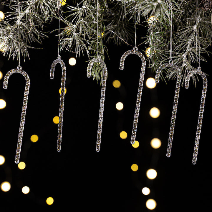 Shimmering Christmas Tree Hanging Decoration Bowlift