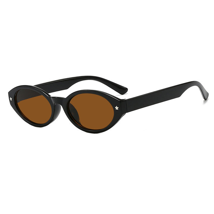 Women's Cat-Eye Sunglasses with Elegant Carry Bag Design Bowlift