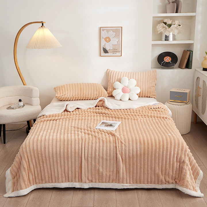 Plush Comfort Throw Blanket Bowlift