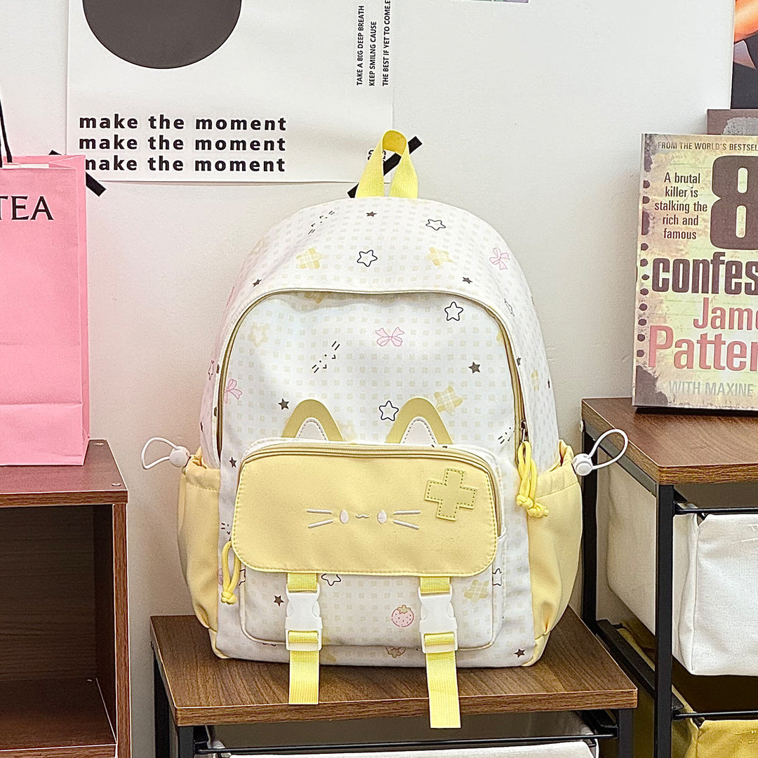 Cute Cat-Ear Backpack Bowlift