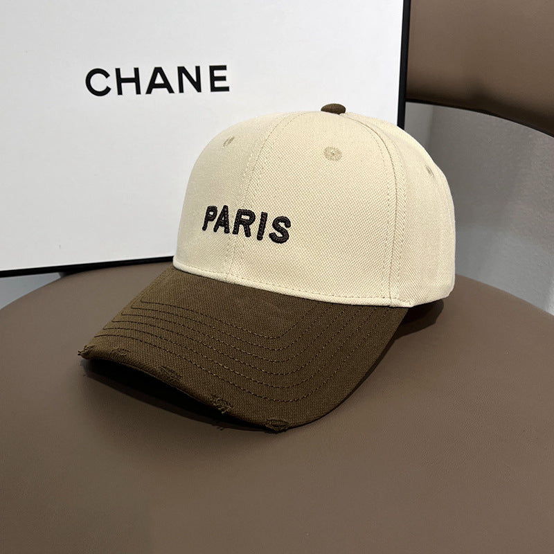 Unisex Classic Distressed Baseball Cap Bowlift