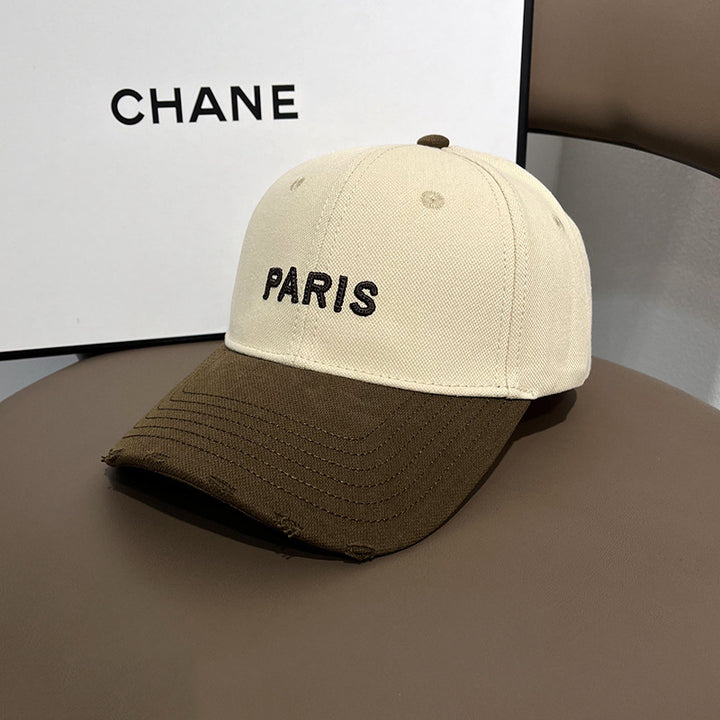 Unisex Classic Distressed Baseball Cap Bowlift