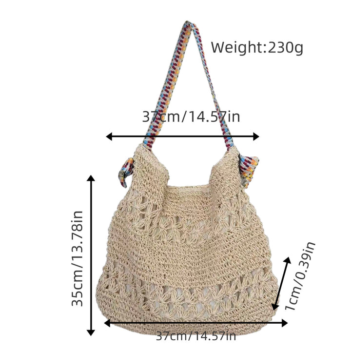 Summer macrame tote bag Bowlift