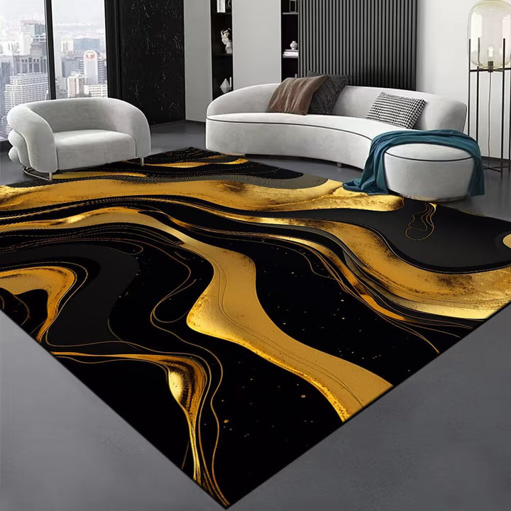 Modern Optical Illusion Area Rug Bowlift