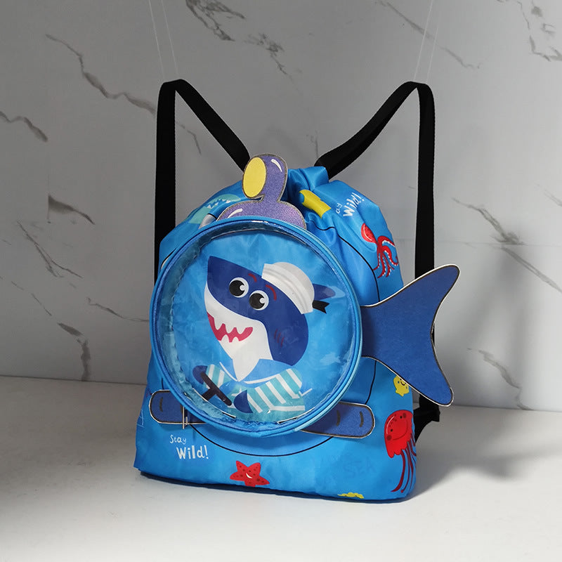 Fun-Themed Drawstring Backpack Bowlift