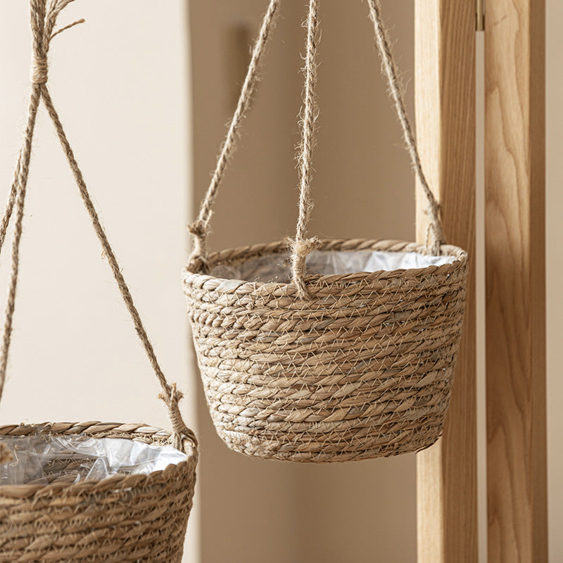 Hanging Woven Storage Basket Bowlift