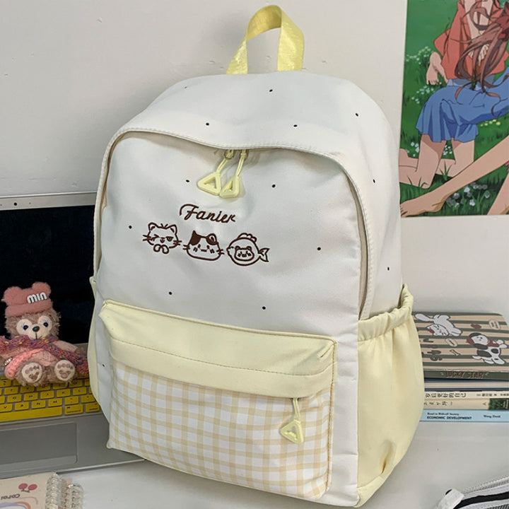 Playful Animal-Themed Backpack Bowlift