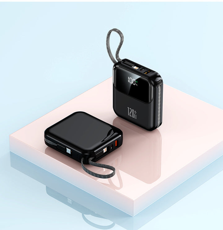 Compact power bank with digital display and high-speed charging function Bowlift