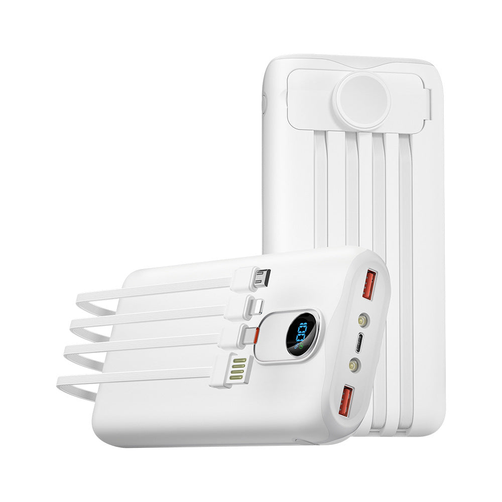 Portable power bank with integrated wireless charging function Bowlift