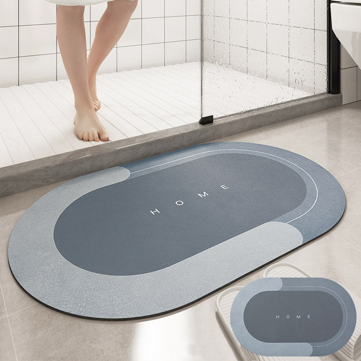 Stylish Water-Resistant Bath Mat Bowlift
