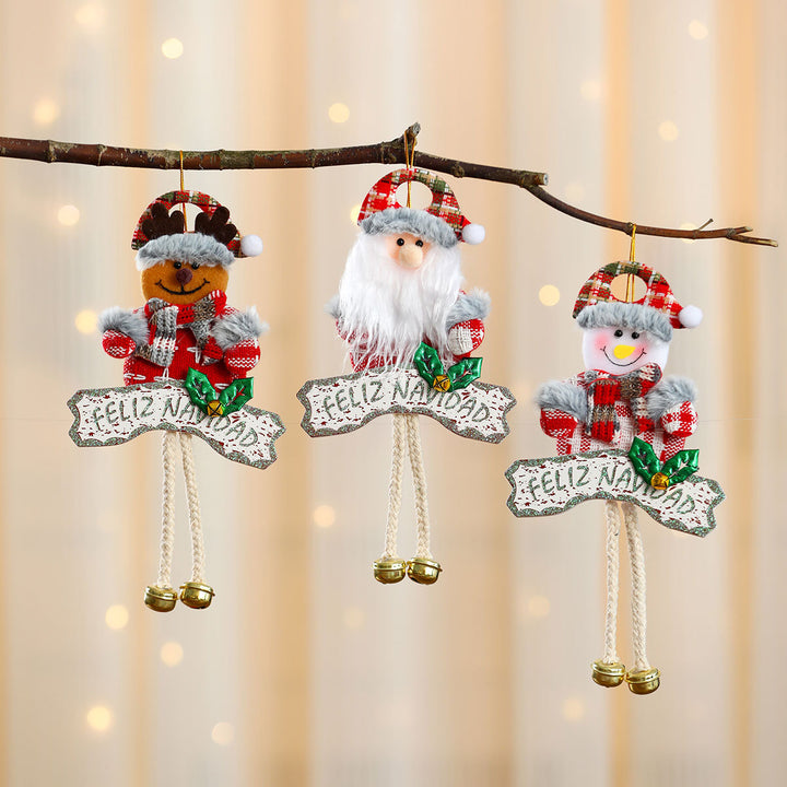 Decorative Holiday Santa Figurine Bowlift