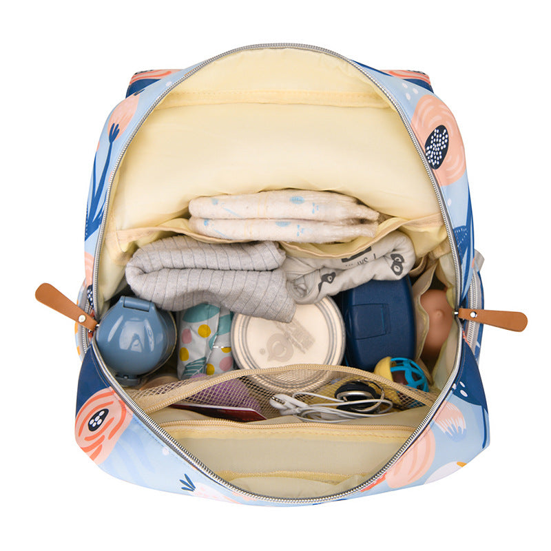 Stylish Patterned School Backpack Bowlift
