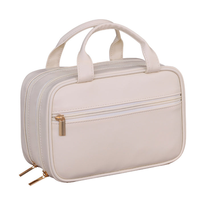 Cosmetic Organizer Bag with Thoughtful Compartment Design Bowlift