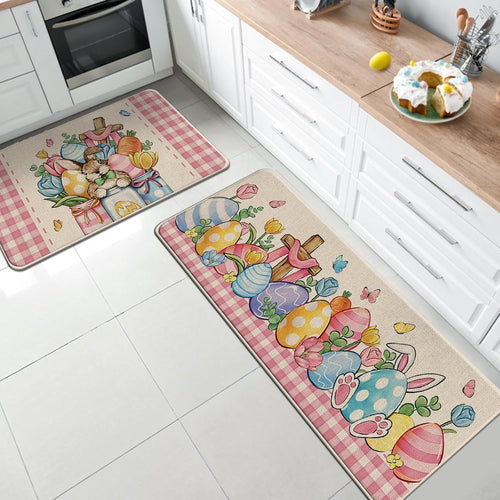 Children's Easter-Themed Kitchen Floor Mat Bowlift