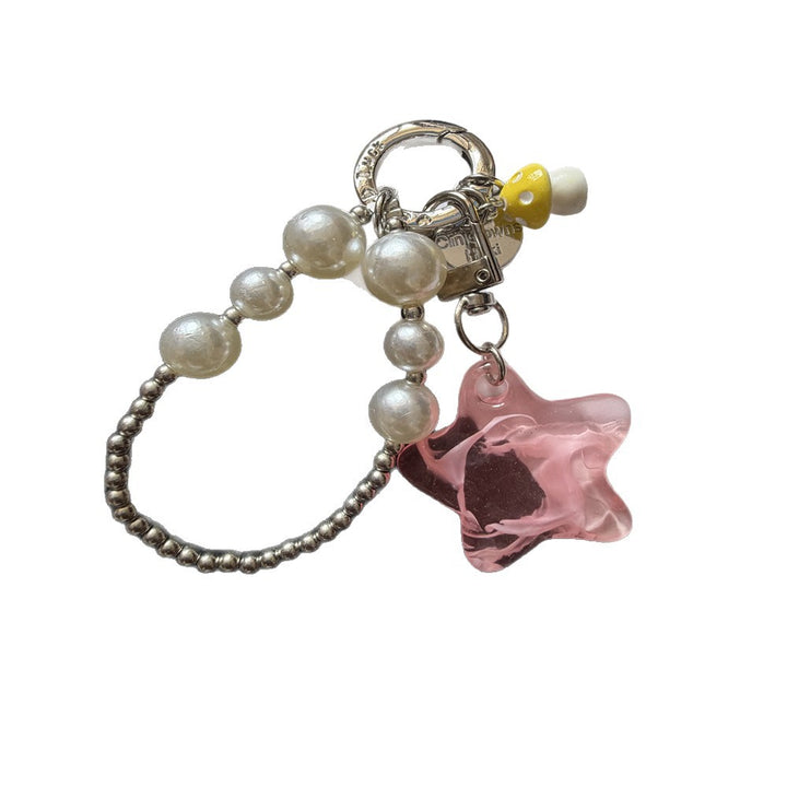 Chic Beaded Keychain Holder Bowlift