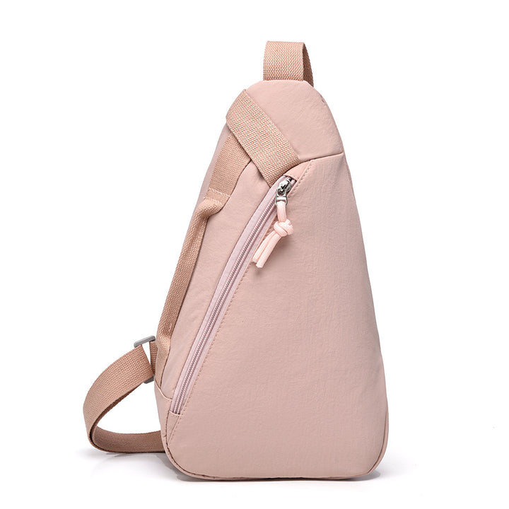 Sleek Asymmetrical Sling Backpack Bowlift