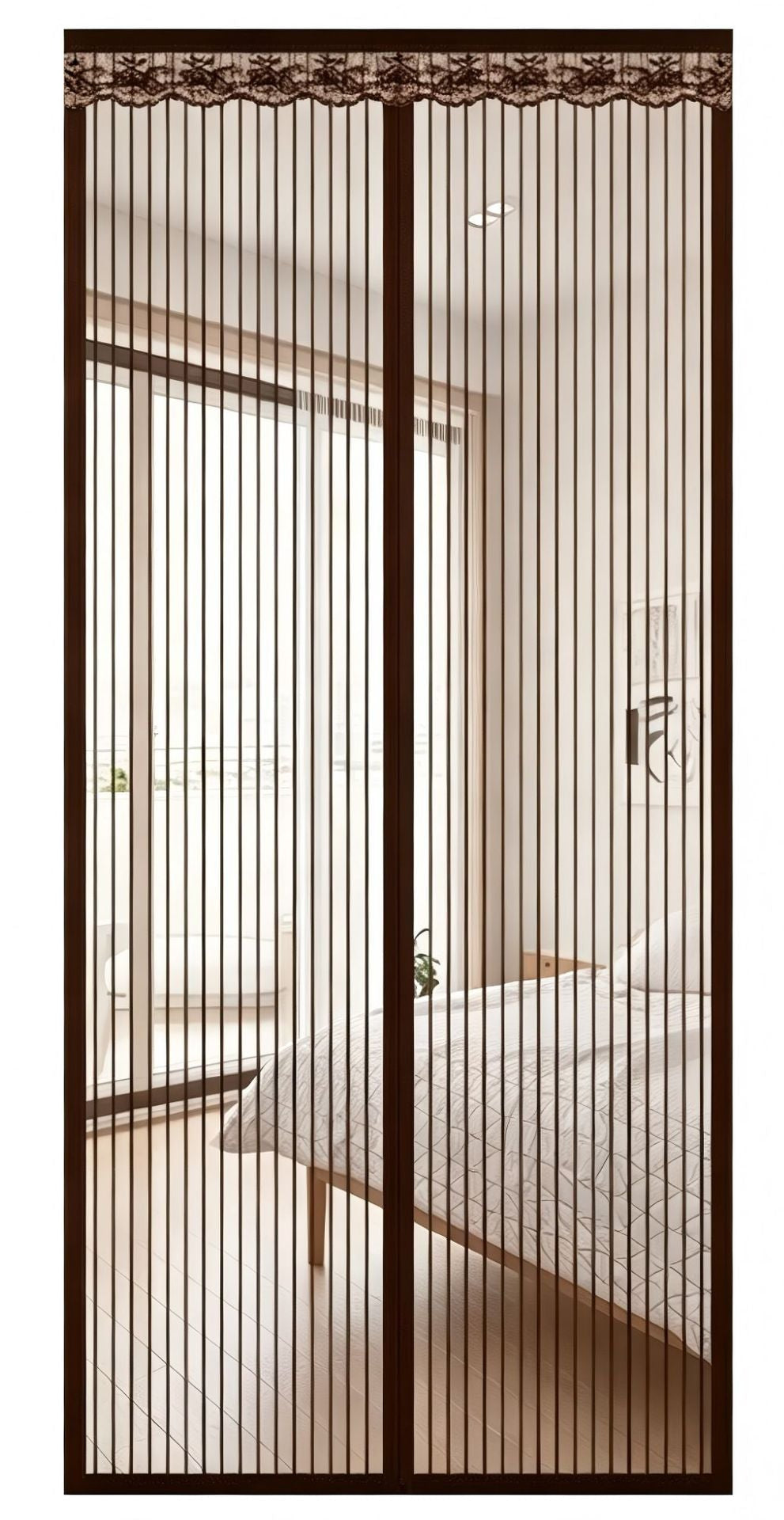 Decorative Mesh Curtain Bowlift