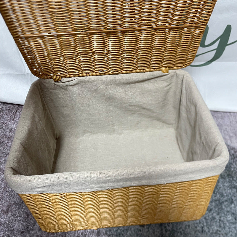 Women's Storage Basket with Removable Fabric Insert Bowlift