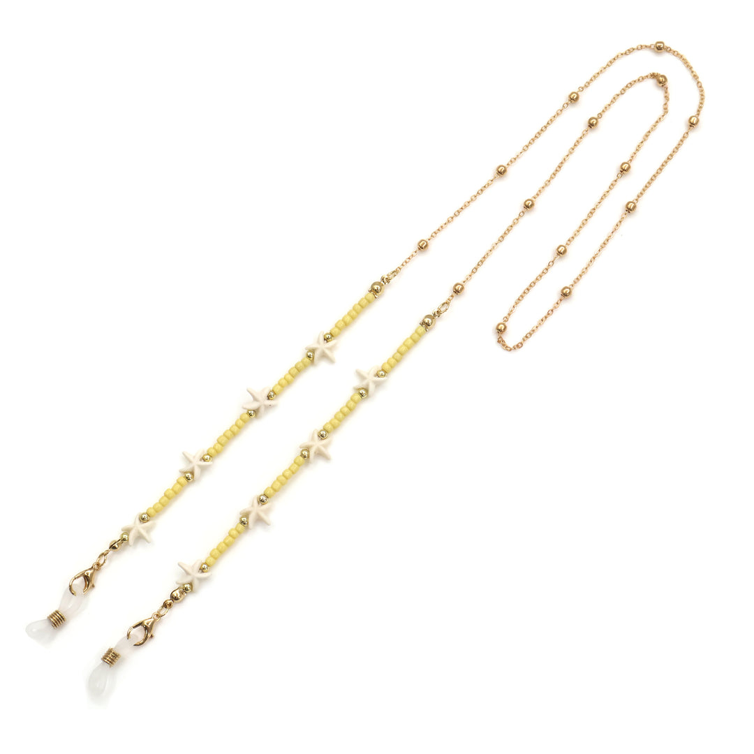 Beach-Inspired Beaded Eyewear Chain Bowlift