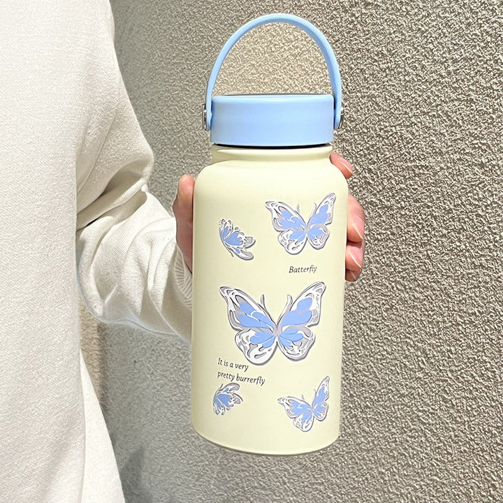 Women's insulated drinking bottle with creative Hello Kitty design Bowlift