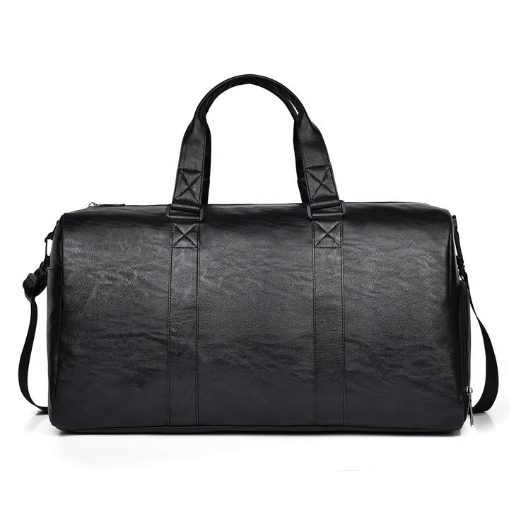 Travel bag made of high-quality leather with robust carrying handles Bowlift