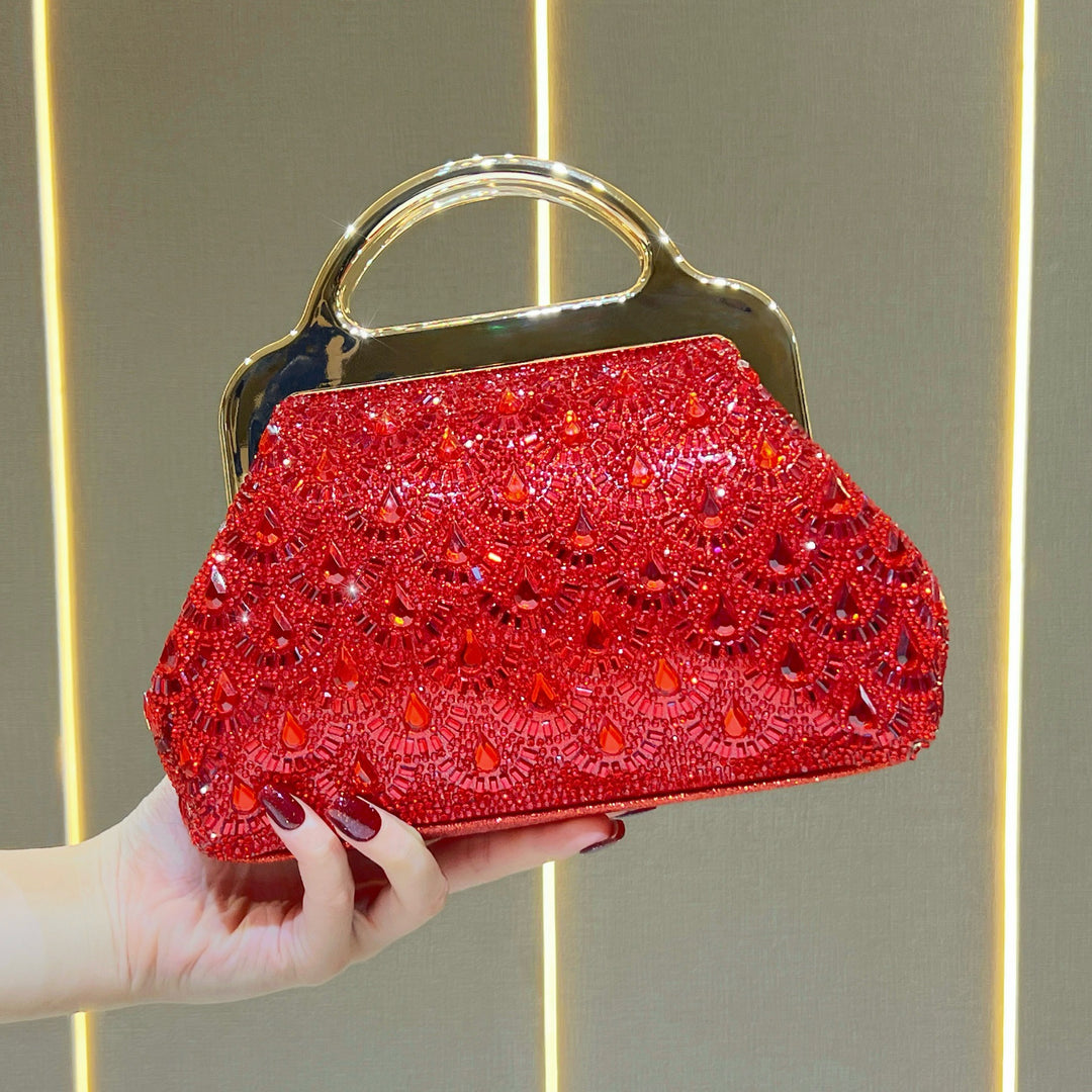 Stylish Embellished Evening Handbag