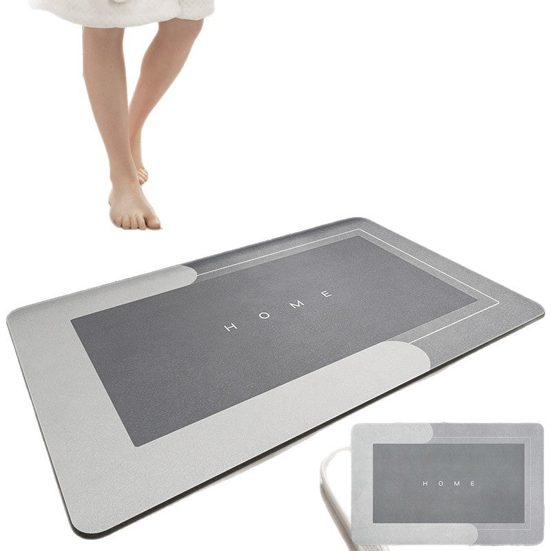Stylish Water-Resistant Bath Mat Bowlift