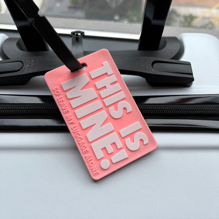 Fun Travel Statement Luggage Tag Bowlift