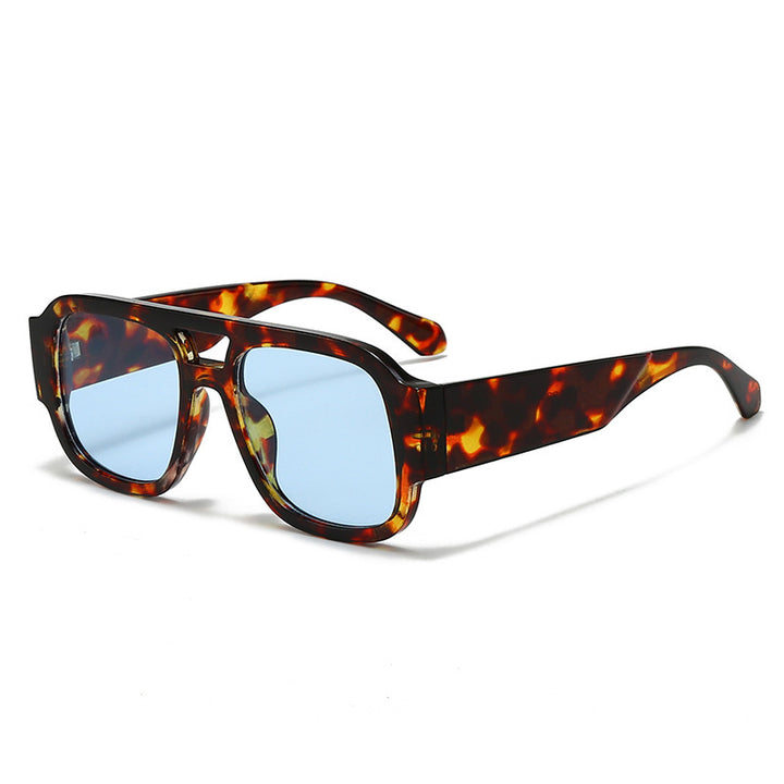 Unisex Bold Frame Retro Sunglasses Bowlift