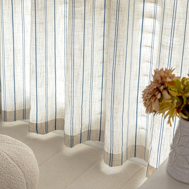 Textured Linen Curtains Bowlift
